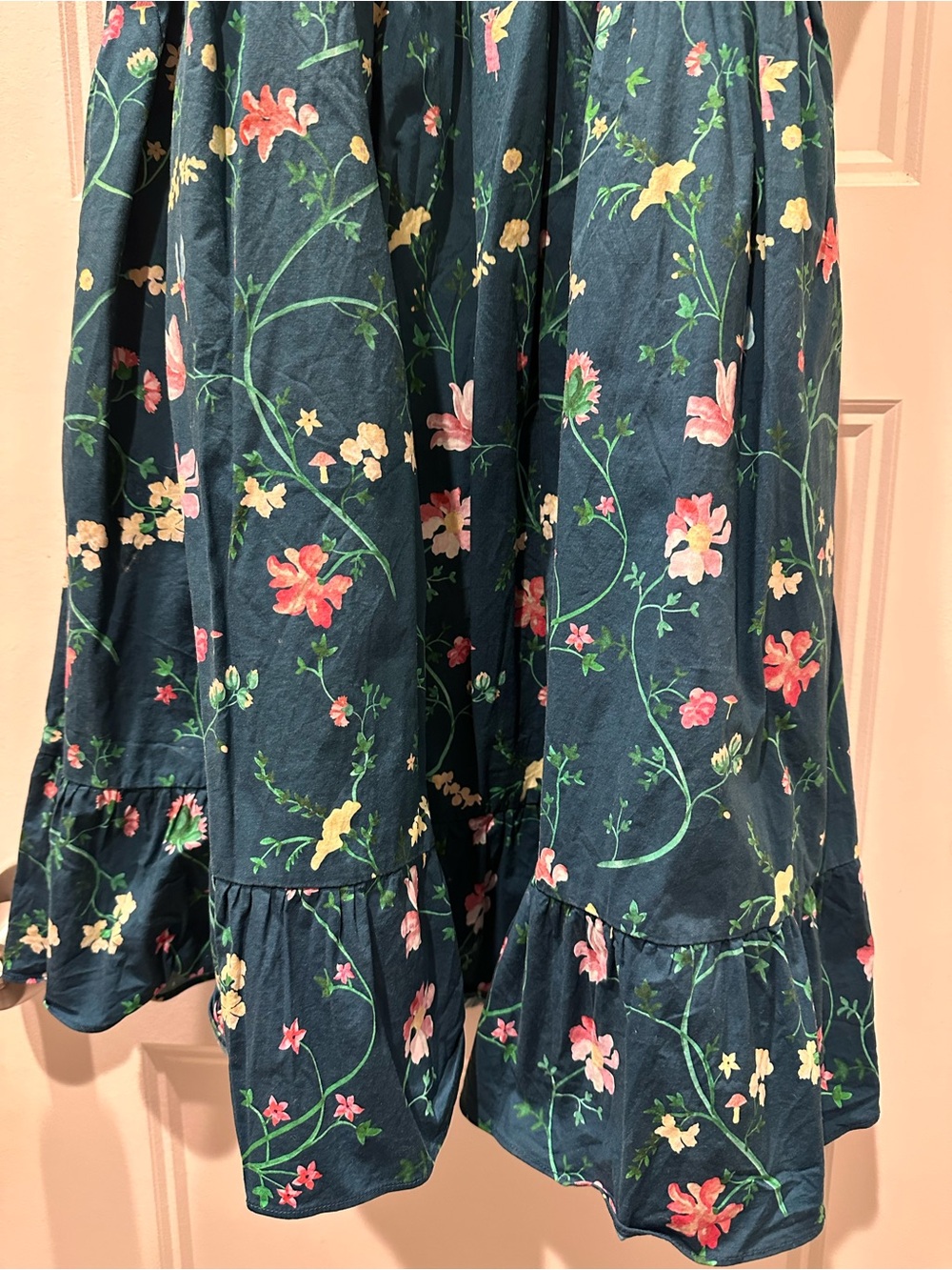Hill House Nap Dress in Elizabeth Green Fairy Floral - Picture 3 of 6